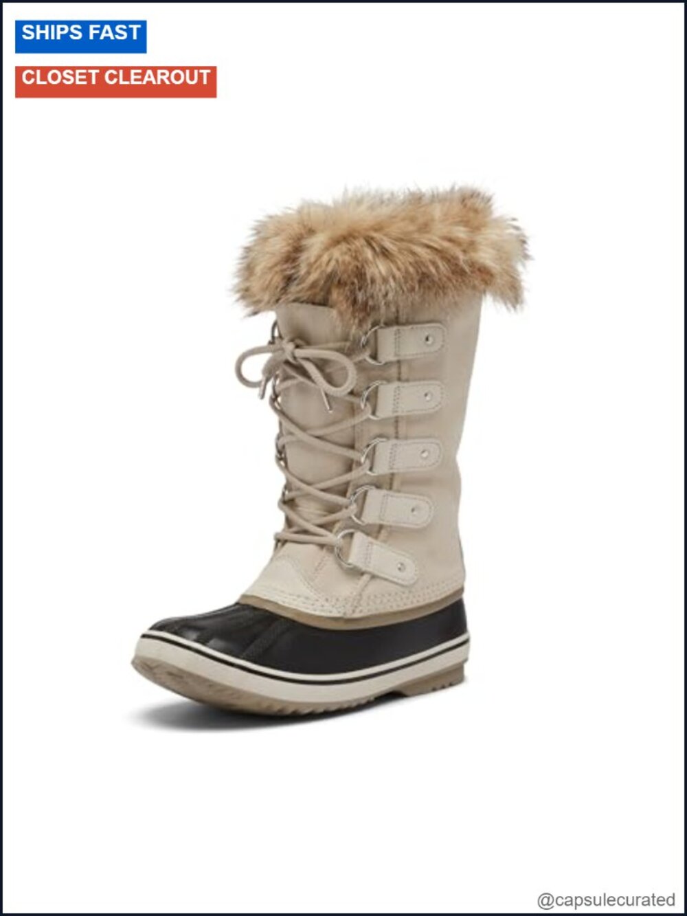 Sorel Joan of Arctic Waterproof Suede Winter Snow Boots
